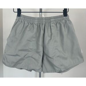 VTG Bike Athletic Running Shorts Men's Gray M Track Elastic Waist 80s 90s